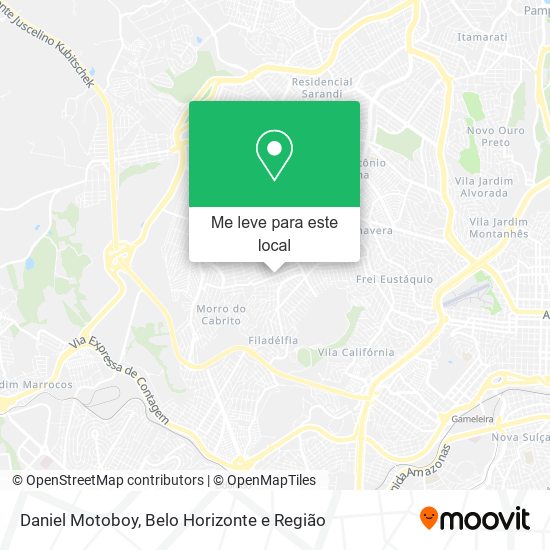 Daniel Motoboy mapa