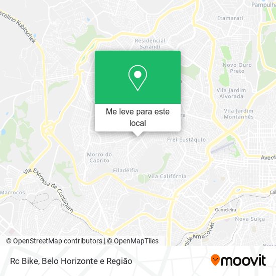 Rc Bike mapa