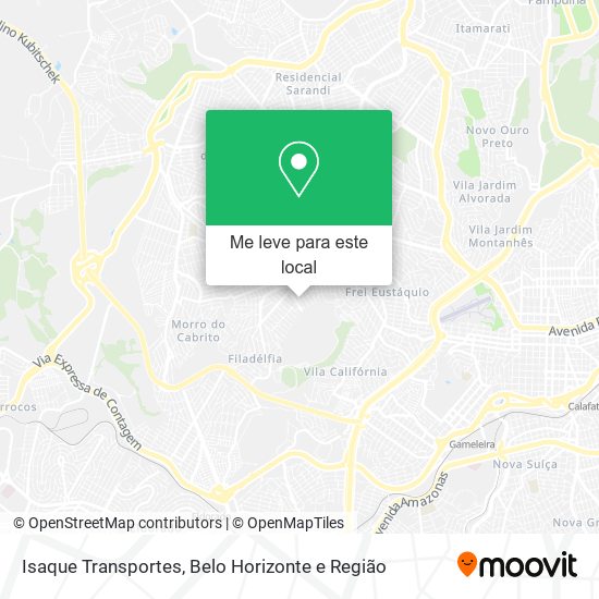 Isaque Transportes mapa