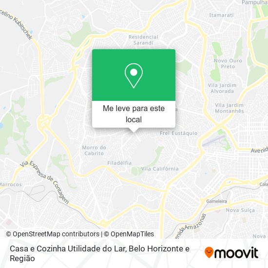 Casa e Cozinha Utilidade do Lar mapa