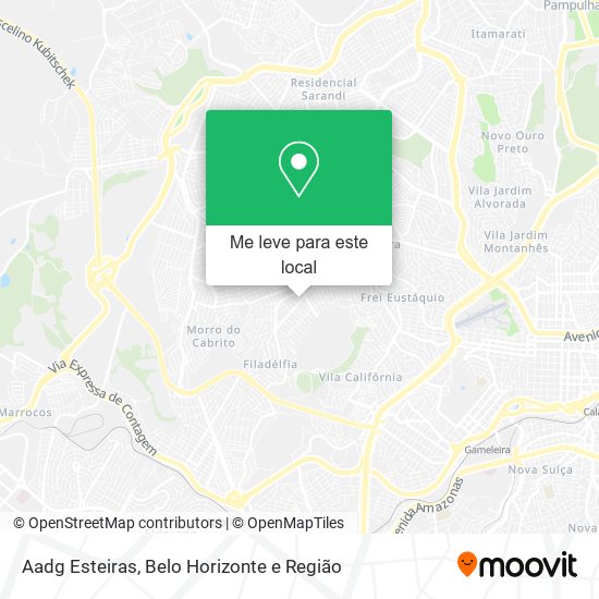 Aadg Esteiras mapa