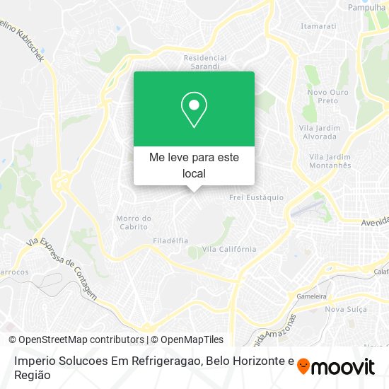 Imperio Solucoes Em Refrigeragao mapa