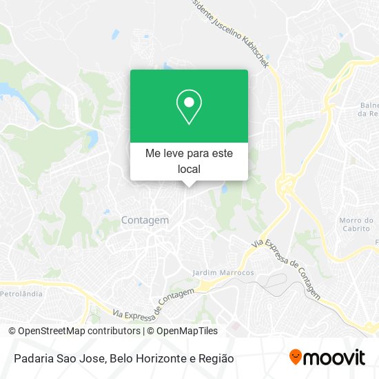 Padaria Sao Jose mapa