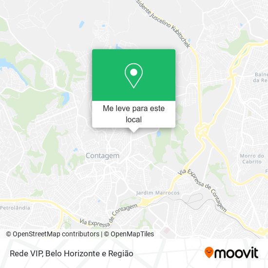 Rede VIP mapa