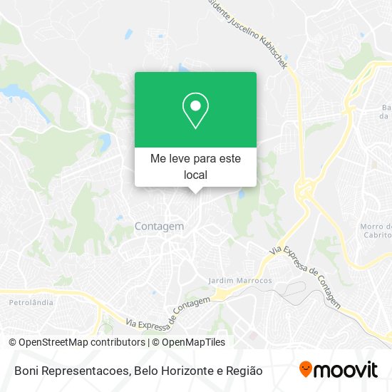 Boni Representacoes mapa