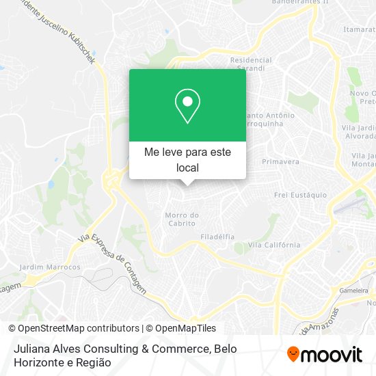 Juliana Alves Consulting & Commerce mapa