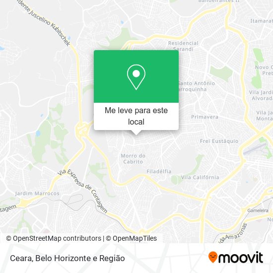 Ceara mapa