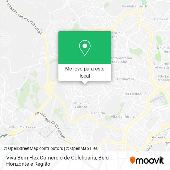Viva Bem Flex Comercio de Colchoaria mapa
