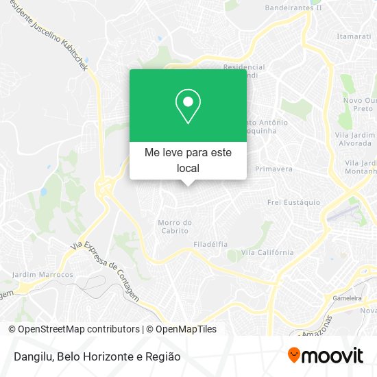 Dangilu mapa