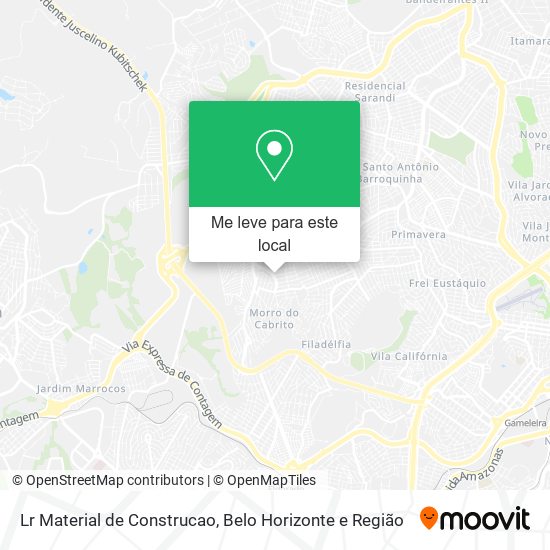 Lr Material de Construcao mapa