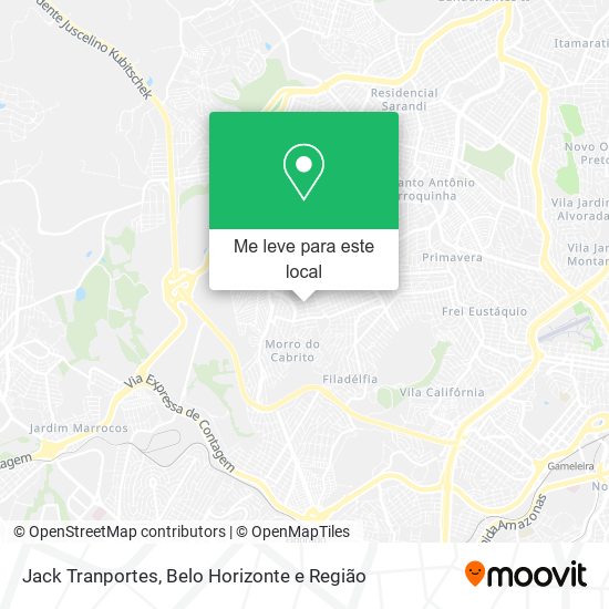 Jack Tranportes mapa