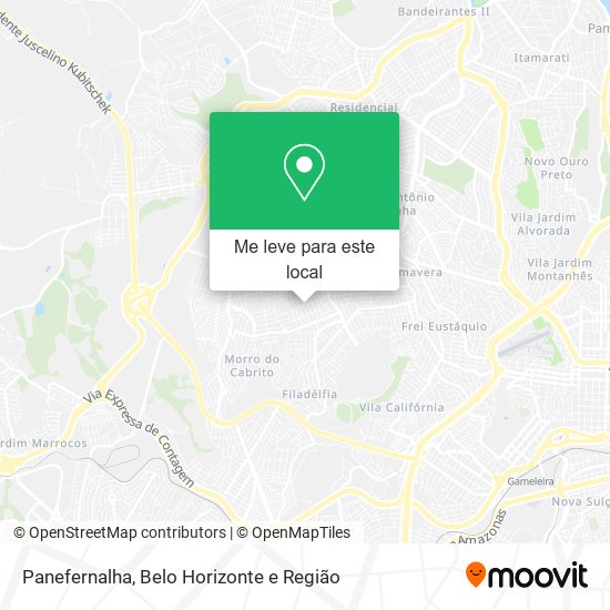 Panefernalha mapa