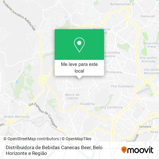 Distribuidora de Bebidas Canecas Beer mapa
