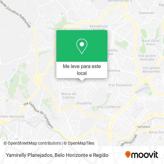 Yamirelly Planejados mapa