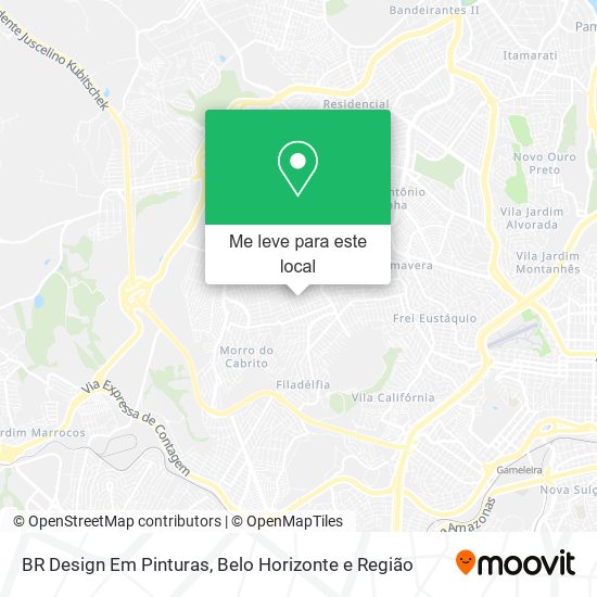 BR Design Em Pinturas mapa