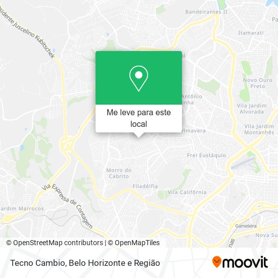 Tecno Cambio mapa