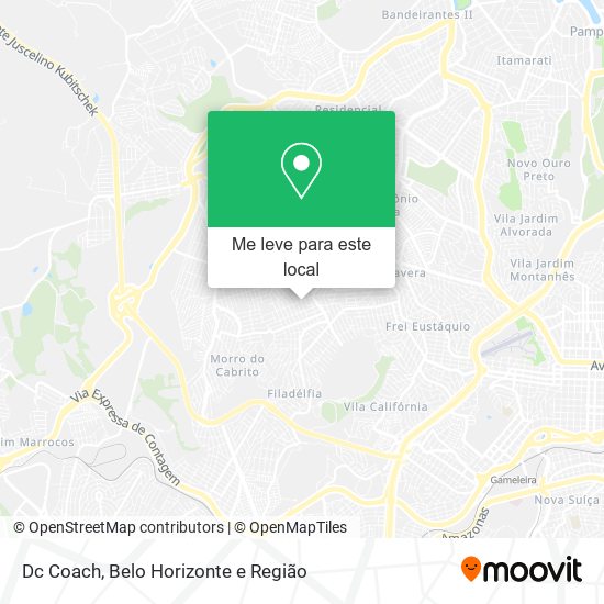 Dc Coach mapa