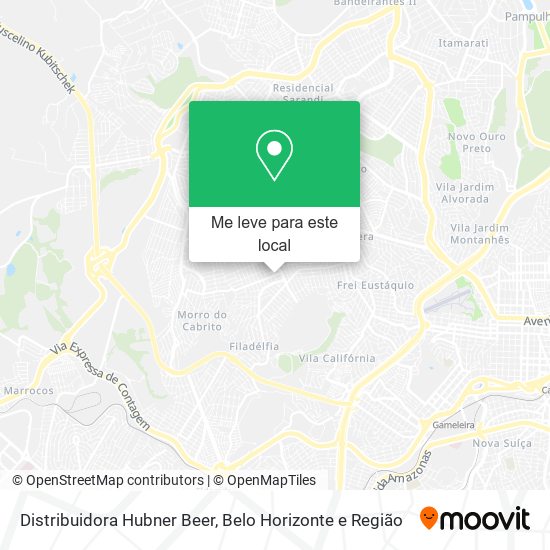 Distribuidora Hubner Beer mapa