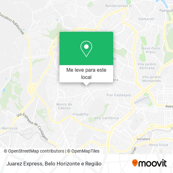 Juarez Express mapa