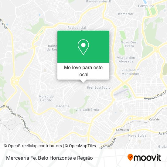 Mercearia Fe mapa