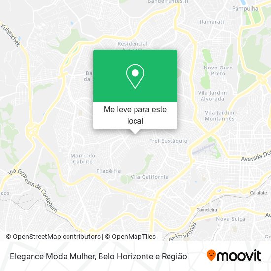 Elegance Moda Mulher mapa