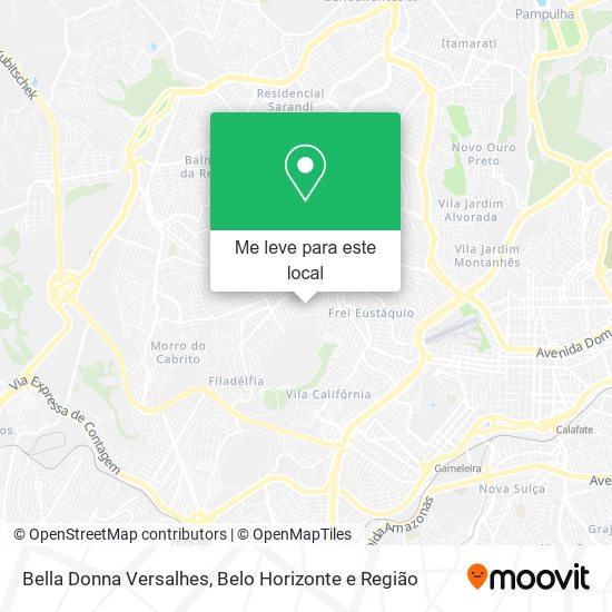 Bella Donna Versalhes mapa