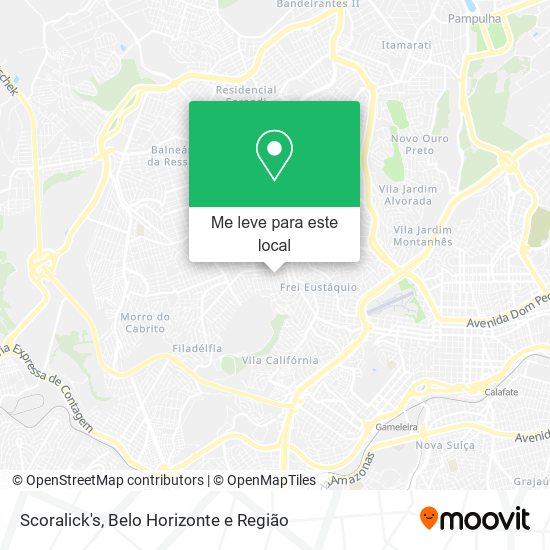Scoralick's mapa