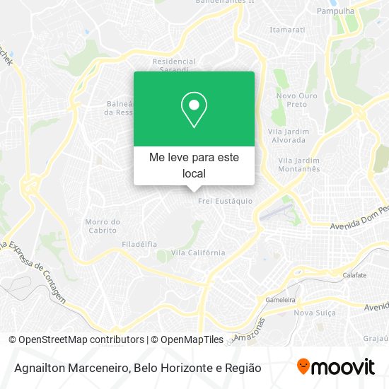 Agnailton Marceneiro mapa