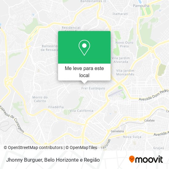 Jhonny Burguer mapa