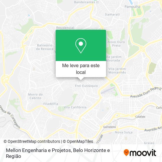 Mellon Engenharia e Projetos mapa