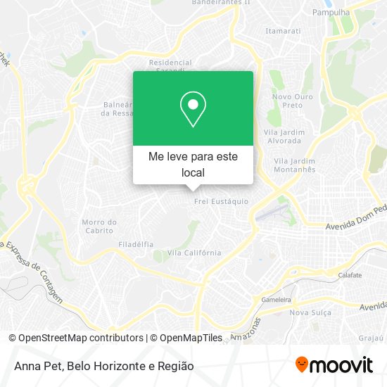 Anna Pet mapa