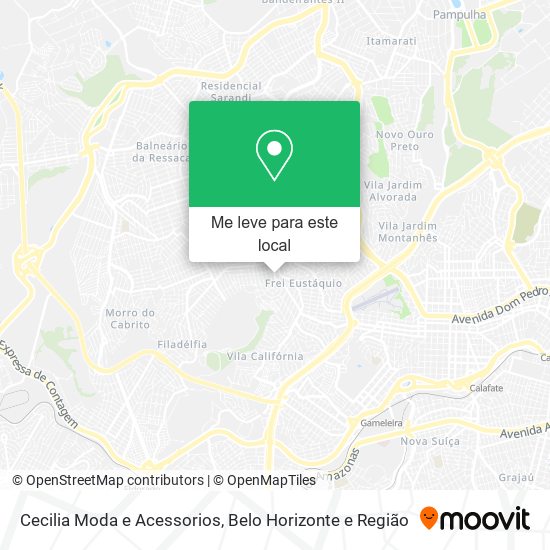 Cecilia Moda e Acessorios mapa