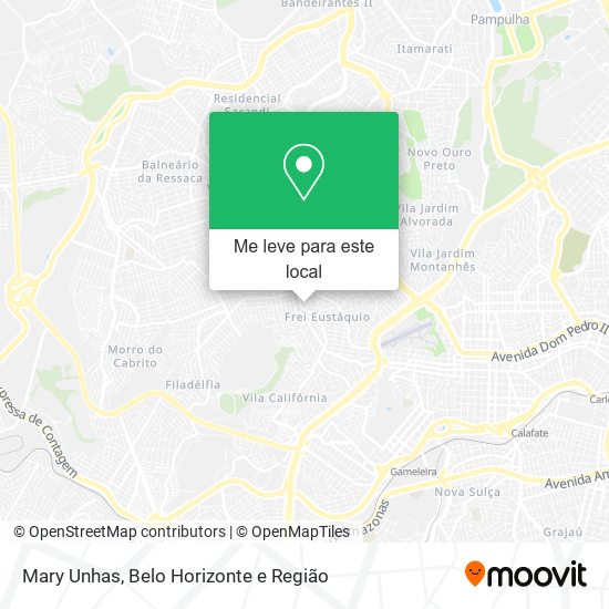 Mary Unhas mapa