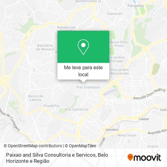 Paixao and Silva Consultoria e Servicos mapa