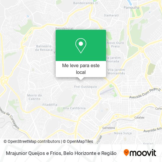 Mrajunior Queijos e Frios mapa