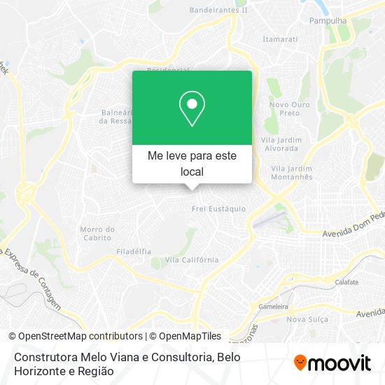 Construtora Melo Viana e Consultoria mapa