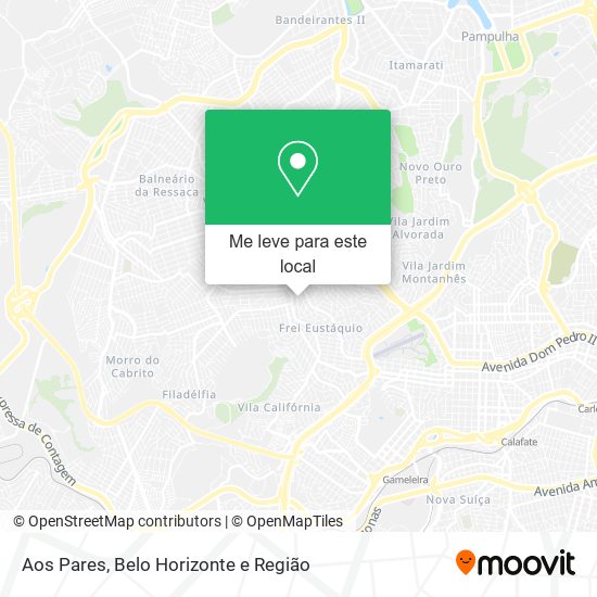 Aos Pares mapa