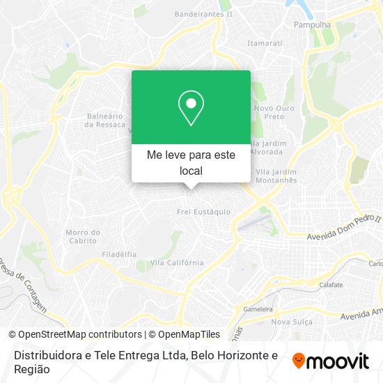 Distribuidora e Tele Entrega Ltda mapa