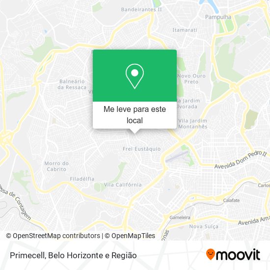 Primecell mapa