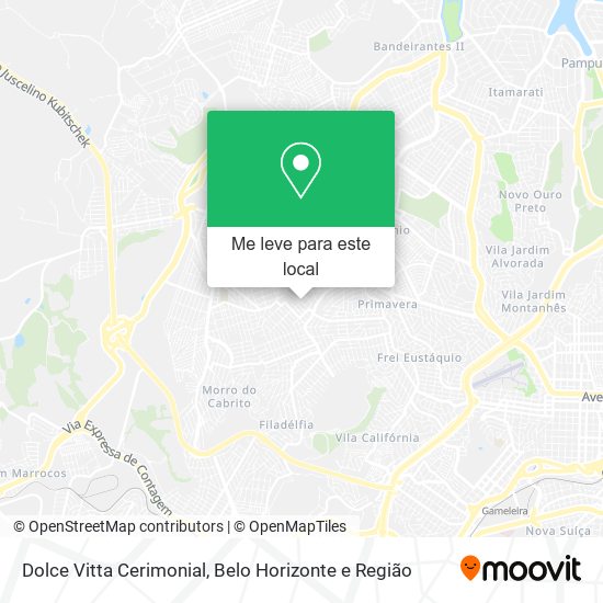 Dolce Vitta Cerimonial mapa
