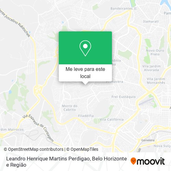 Leandro Henrique Martins Perdigao mapa
