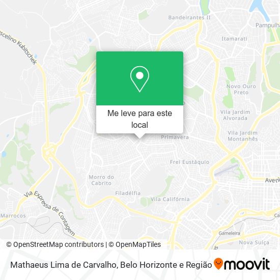 Mathaeus Lima de Carvalho mapa