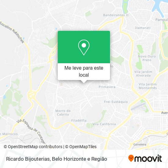 Ricardo Bijouterias mapa