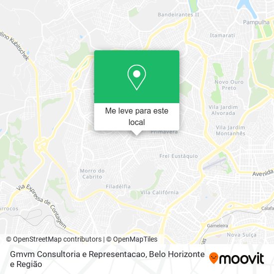 Gmvm Consultoria e Representacao mapa