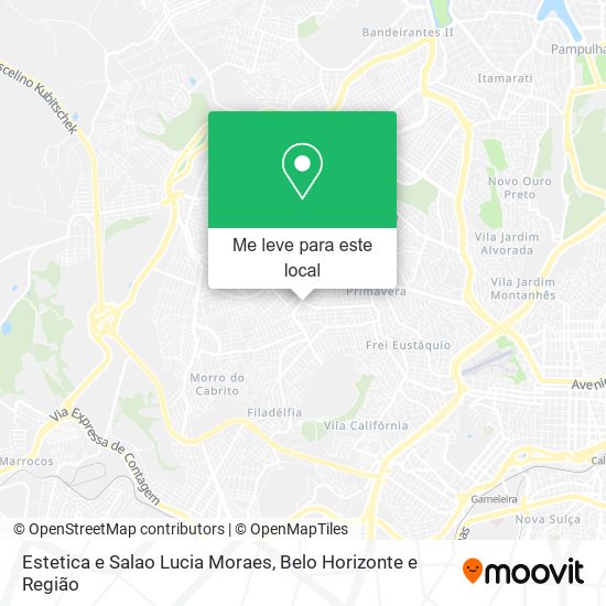 Estetica e Salao Lucia Moraes mapa