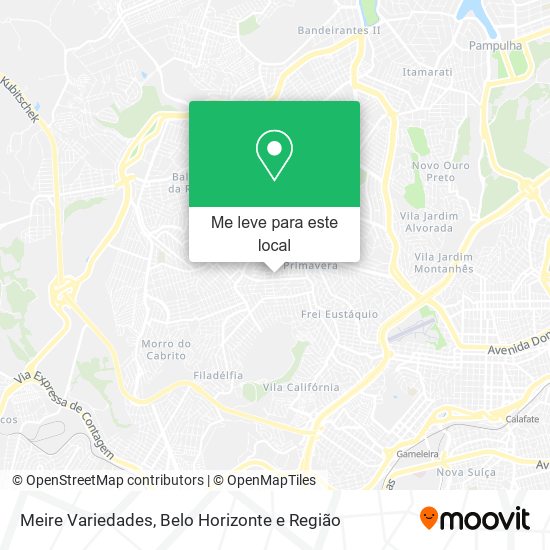 Meire Variedades mapa