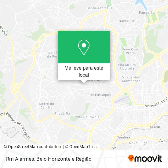 Rm Alarmes mapa