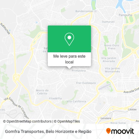 Gomfra Transportes mapa