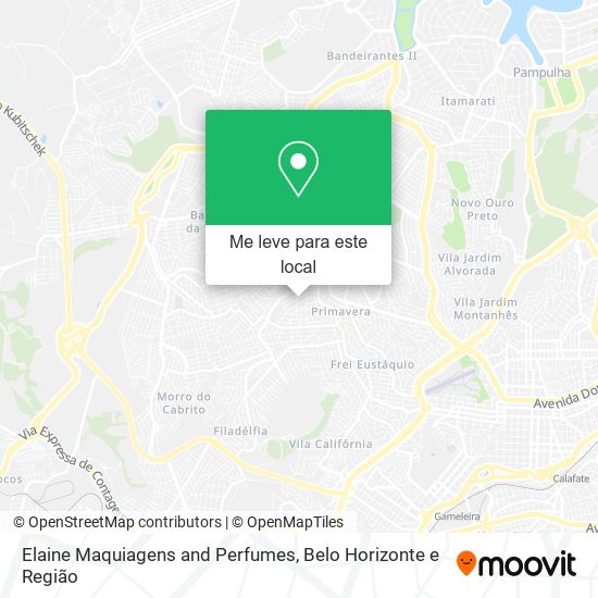 Elaine Maquiagens and Perfumes mapa