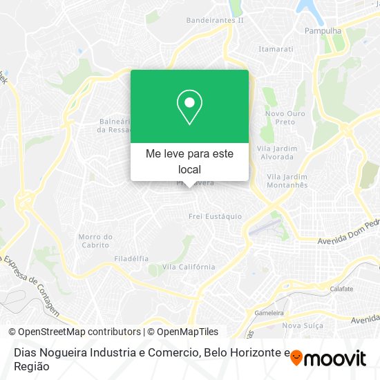 Dias Nogueira Industria e Comercio mapa